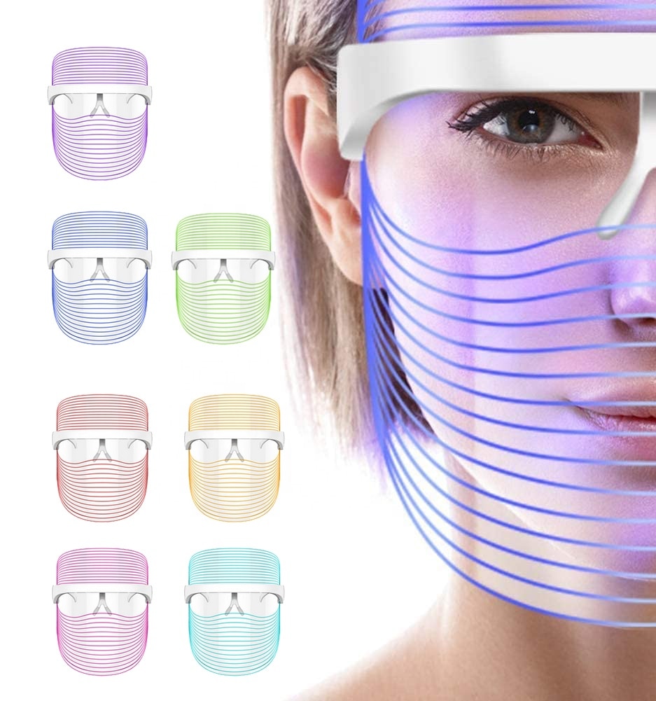 LumaGlow 7-Color LED Light Therapy Mask