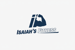 Isaiah's Fitness Logo - #f9f9f9 Background