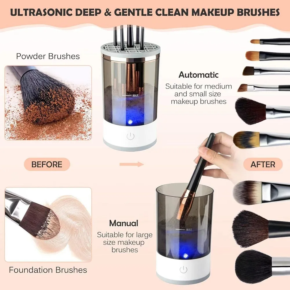 Electric Makeup Brush Cleaner — view 3