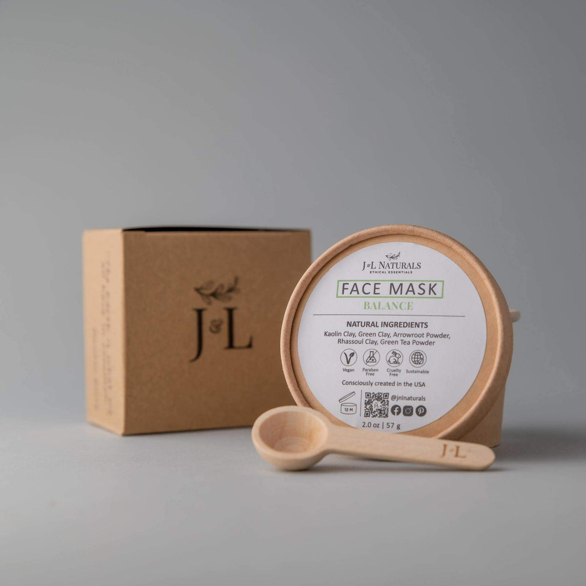 Natural Clay Face Mask — view 2