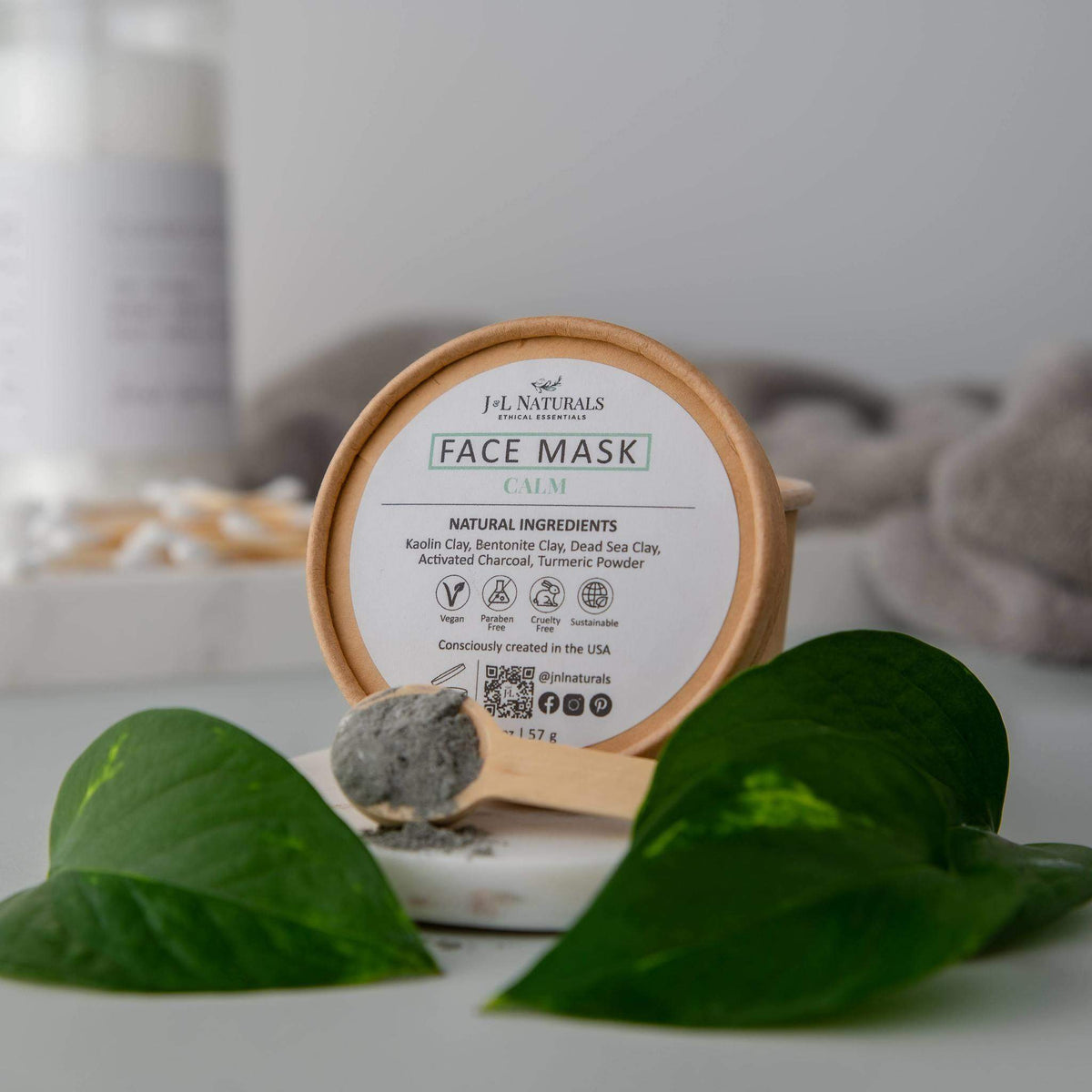 Natural Clay Face Mask — view 3