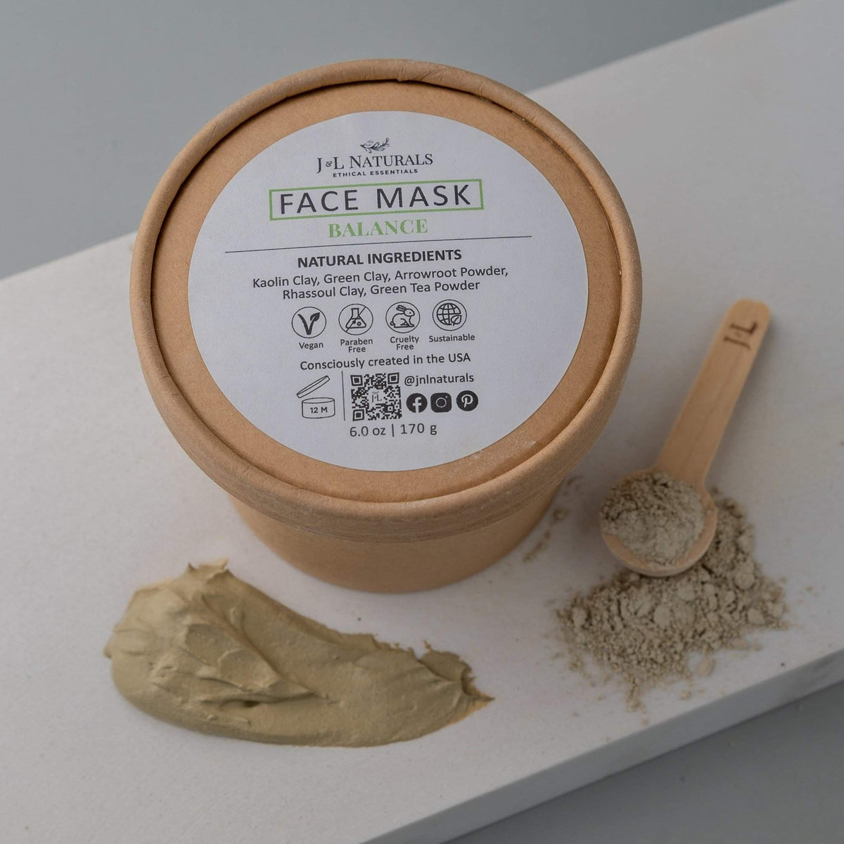 Natural Clay Face Mask — view 4