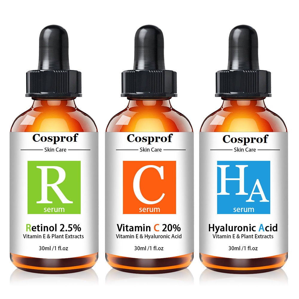 Vitamin C + Hyaluronic Acid + Retinol Serum Trio — view 2