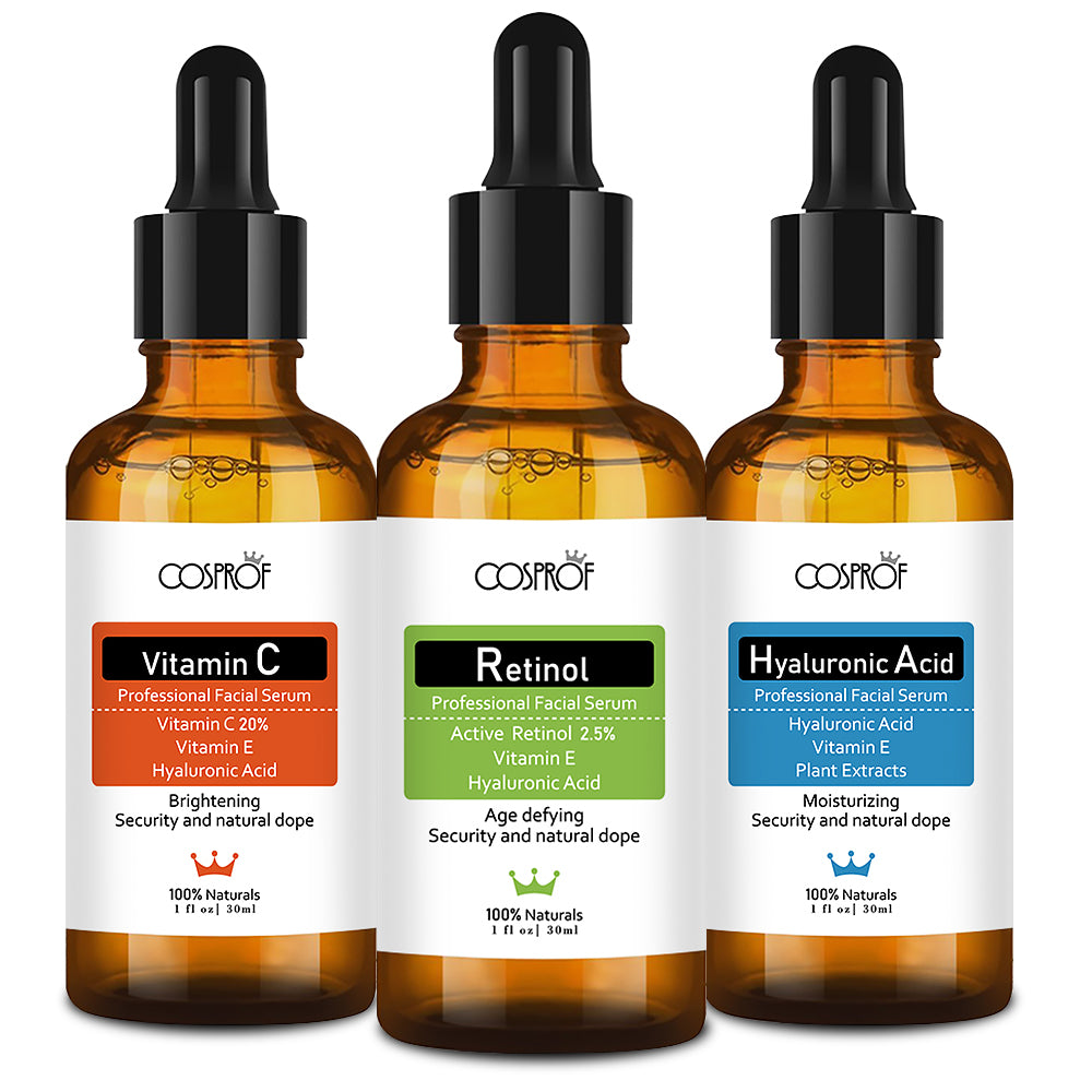 Vitamin C + Hyaluronic Acid + Retinol Serum Trio — view 4