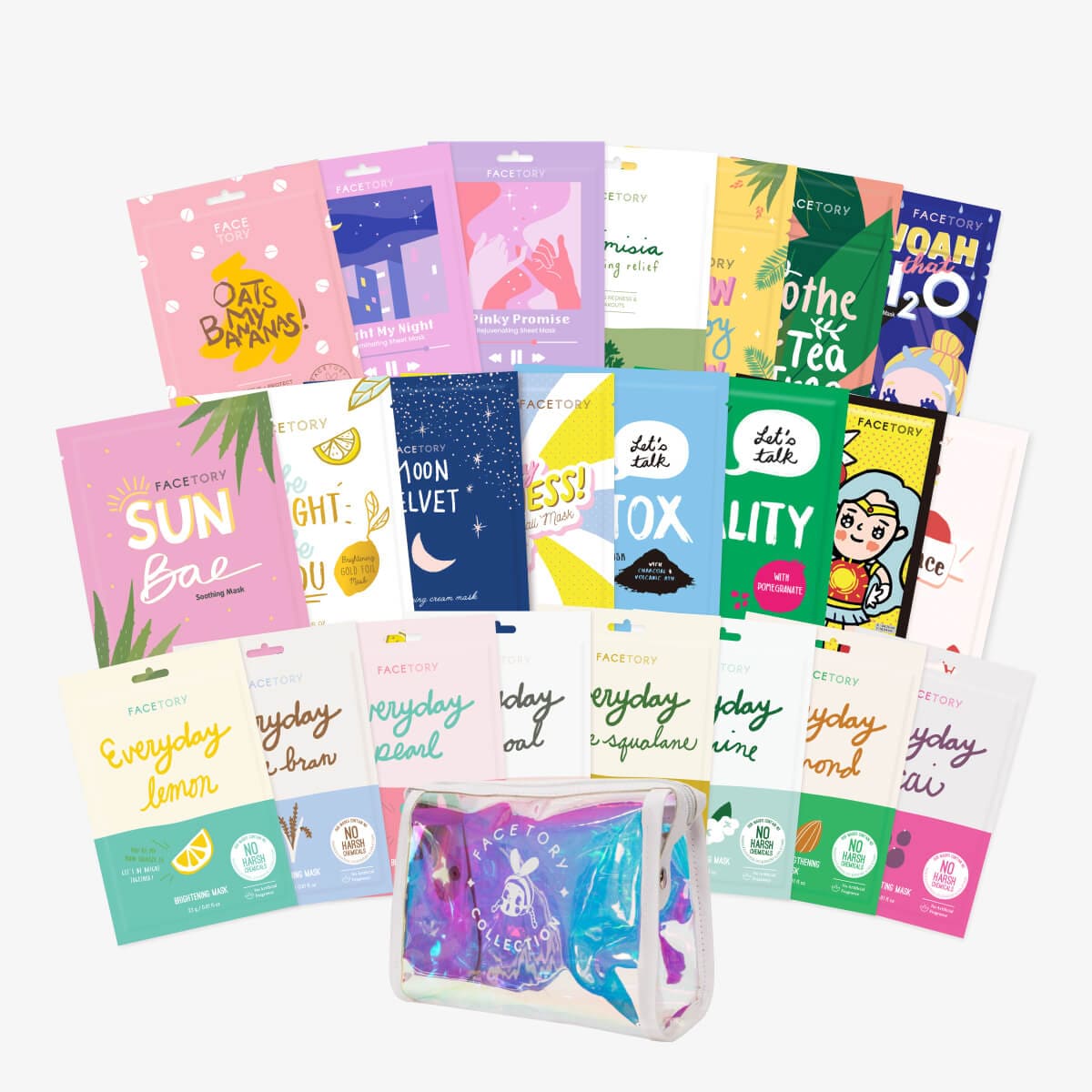 Glow Getter 23-Piece Sheet Mask Bundle — view 1